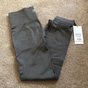 Gymshark Energy Seamless Grey Leggings Sz M